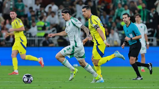 قمة نارية بين النصر والأهلي في الدوري السعودي
